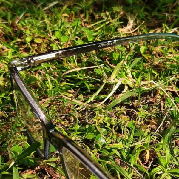Ice Blue transparent Full Rim Square - Image 3